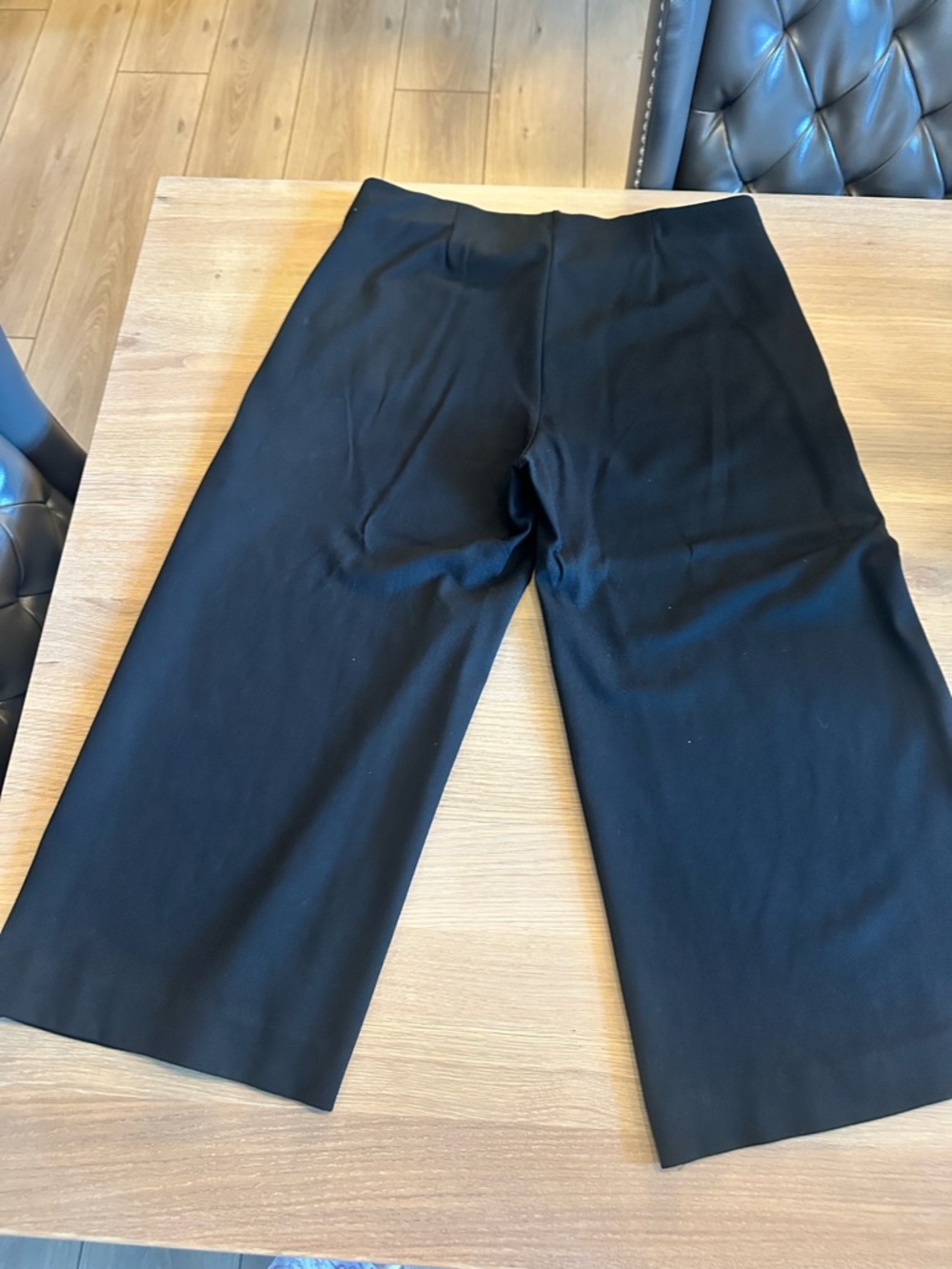 Chico's Black Elastic Waist Pull-On Pants